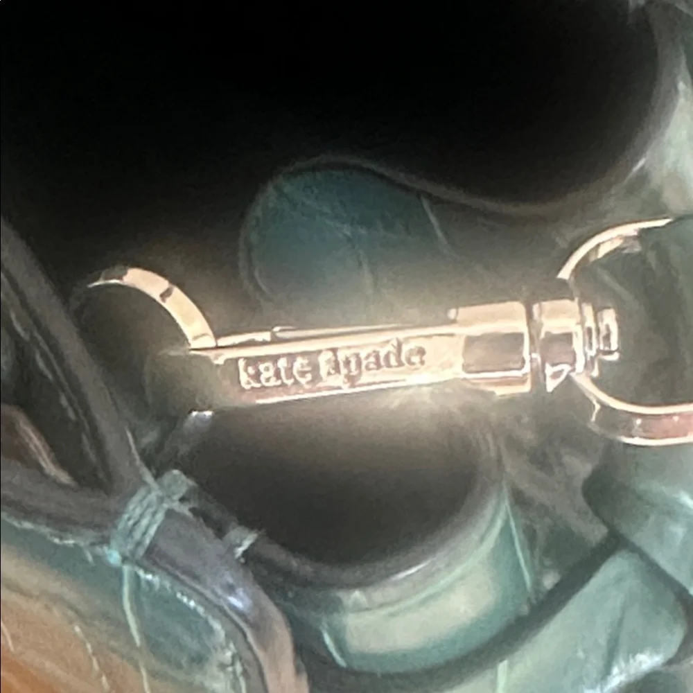 Kate Spade Croc-Embossed Mini Two Way Bag - Picture 7 of 9